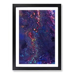 Big Box Art Best of Ways in Abstract Framed Wall Art Picture Print Ready to Hang, Black A2 (62 x 45 cm)