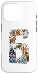 Coque pour iPhone 16 Pro Animaux du zoo pour 6e anniversaire de 6 ans