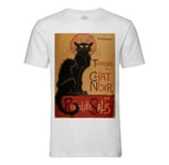 T-Shirt Homme Col Rond Tournee Du Chat Noir Steinlen Retro Vintage Affiches