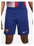 Nike Barcelona Mens 23/24 Home Short - Blue, Blue, Size M, Men