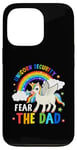 iPhone 13 Pro Halloween Costume Men Unicorn Security Fear The Dad Rainbow Case