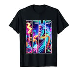 Electric Thunder: Zeus in the Retrowave Realm T-Shirt