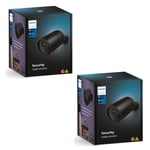 Philips Hue - 2x Secure Kamera Batteridriven - EU 1-pack - Svart - Bundle