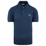 Lacoste Classic Fit Mens Green Polo Shirt Cotton - Size X-Small