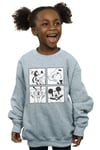 Mickey, Donald, Goofy And Pluto Boxed Sweatshirt