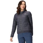 Regatta Womens Hillpack Lightweight Durable Insulated Coat - Grey Polyamide - Size 12 UK