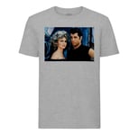 T-Shirt Homme Col Rond John Travolta Et Olivia Newton Grease Photo De Stars Célébrités Original 5