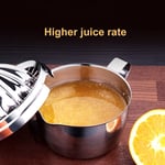 Stainless Steel Manual Juicer Orange Lemon Citrus Squeezer Hand Pressing SG