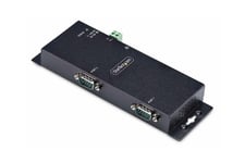 StarTech.com 2P Serial to Ethernet Adapter, IP LAN to RS232 DB9 Converter - enhedsserver - TAA-kompatibel