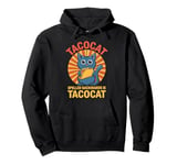 Tacocat Spelled Backwards Is Tacocat Funny Taco Cat Pullover Hoodie