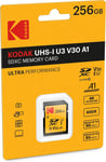 - Carte Sd 256 Go Uhs-I U3 V30 Sdhc/Xc - Carte Mémoire - Vitesse De Lecture 95Mb/S Max - Vitesse D'Écriture 85Mb/S Max - Stockage De Vidéos 4K Ultra Hd Et De Photos Hd - Sd Card