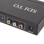 Convertisseur Sdi 1080p, Prise En Charge De La T&eacute;L&eacute;Commande Sdi Loopout, Interface Multim&eacute;Dia Sdi Vers Hd, Adaptateur Dvi Vga Av Sdi 100-240v, Prise Britannique