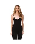 Vero Moda Womens Vmmaxi My Soft Singlet Noos Vest, Black, XS UK