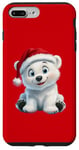 Coque pour iPhone 7 Plus/8 Plus Holiday Polar Bear