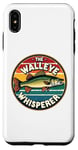 iPhone XS Max Vintage Walleye Drawing: The Walleye Whisperer Fisherman Case