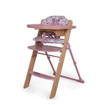 COSATTO WAFFLE - Chaise haute en bois - 6 mois -100 kg, de bébé à l'adolescencesiège, multi-hauteur, pliable, autoportante, repose-pieds réglable