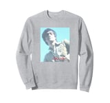 Bruce Lee Wearing Shades Vintage Face Shot Sweatshirt