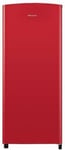 Hisense RR220D4ERF Frigo Porte Simple 164LT Classe F Static Cell Freezer Rouge