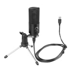 USB Mic 20hz‑20khz Noise Canceling Condenser Mic Kit For Recording Gaming S Hot