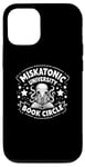 Coque pour iPhone 14 Pro Miskatonic University Book Circle, livre d'horreur Cthulhu