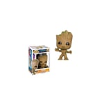 Figurine Funko Pop Les Gardiens de la Galaxie Vol.2 Groot 9 cm - Neuf