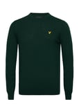 Lyle & Scott Cotton Merino Crew Neck Jumper Grön