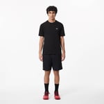 Lacoste Short Tennis léger taffetas diamanté Taille S Noir