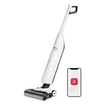 roborock Flexi Humides & Sèches Aspirateur Balai sans Fil 17,000Pa, Aspirateur Laveur FlatReach™, Nettoyage Bord à Bord≤1mm, Rouleau Auto-nettoyant à 60℃ & Séchage Automatique à 55℃