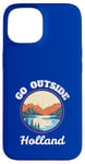 Coque pour iPhone 15 Vacances de voyage en Hollande