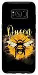 Coque pour Galaxy S8 Bee Happy Spring Bees Queen, grand-mère, maman, femme, filles drôles