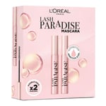 L'Oreal Lash Paradise Castor Oil Enriched Intense Volume Mascara Black 6.4ml ...