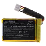vhbw Batterie compatible avec JBL Clip 4, AN0402-JK0009880 enceinte, haut-parleurs (1100mAh, 3,7V, Li-polymère)