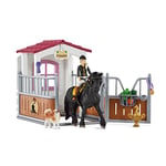 Schleich 42437 Box pour Chevaux Tori et Princess, dès 5 Ans, Horse Club - Coffret, 24,4 x 8,3 x 18,7 cm