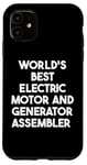 iPhone 11 World's Best Electric Motor And Generator Assembler Case