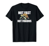 Not Fast Not Furious. Fun Slow Reptile Tortoise Carapace T-Shirt