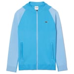 Sweat-shirt Lacoste  VESTE  TENNIS X NOVAK DJOKOVIC JACQUARD BLEUE