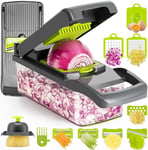 15 in 1 Vegetable Chopper Salad Fruit Mandolin Slicer Food Dicer Cutter Peeler