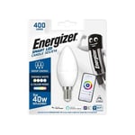 Energizer Smart E14 (SES) Candle 5W LED Colour Changing Bulb Alexa Google Siri