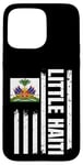 Coque pour iPhone 15 Pro Max Little Haiti America Drapeau américain haïtien patrimoine haïtien