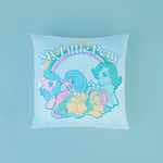 My Little Pony Retro Rainbow Square Cushion - 50x50cm - Soft Touch