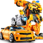 Transformationsbilrobotleksaker Tyrannosaurus Triceratops Optimus Prime - Perfekt Bumblebee