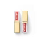 Stila Double Dip Suede Shade and Glitter & Glow Liquid Eye Shadows - Coral Reef