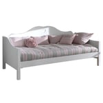 Lit Banquette Enfant "Amori" 90x200cm Blanc