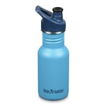 Klean Kanteen Klean Kanteen Kid Classic Narrow 355ml (w/kid Sport Cap) - Hawaiian Ocean - Barn - OneSize- Naturkompaniet