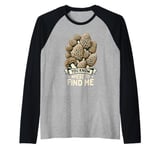 Forager Morel Hunting You Know Where To Find Me Raglan Baseball Tee