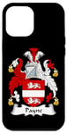 Coque pour iPhone 12 Pro Max Armoiries Payne - Blason de la famille