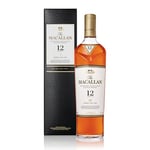 The Macallan 12 Years Old Sherry Oak | Scotch | Highland | Single Malt Whisky | Dried Fruit, Oak Spice and Nutmeg | European Oak Sherry Seasoned Casks | 40 Percent ABV | 70 cl (Package may vary)