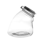 H &amp; H Lufttät burk med lock, 3 liter, glas, transparent, 21 x 21 x 24 cm: Kök &amp; Hem