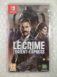 AGATHA CHRISTIE - LE CRIME DE L ORIENT EXPRESS SWITCH FR NEW (GAME IN ENGLISH/FR