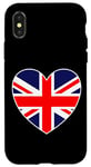 iPhone X/XS I Heart United Kingdom - Fun English, Scottish, Welsh, Irish Case